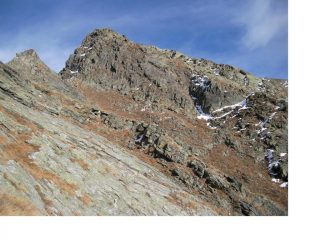 Panoramica della cresta ovest al M.Carnera