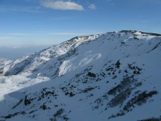 Pendio discesa da Garitta Nuova al Lago