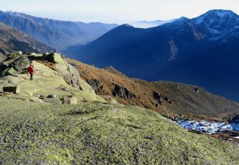 Discesa dalla costa Prà Longis