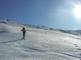 in salita