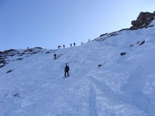 quasi fuori dal canale.