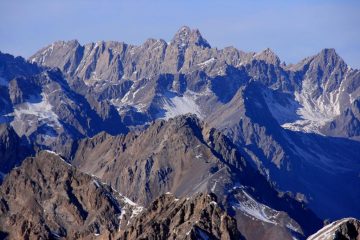 panorami dalla cima : Aiguille de Chambeyron (28-11-2009)