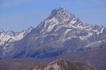 panorami dalla cima : il solito e immancabile Monviso (28-11-2009)
