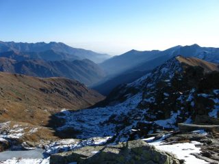 La valle Orco dalla vetta....