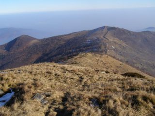 Dalla cima al colle Lazzarà