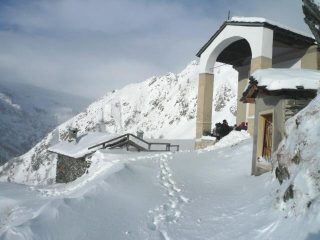  la prima neve a san Besso