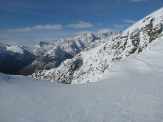 Panorama dal Colle Busiera