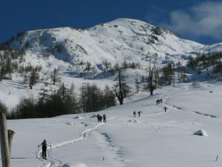 In salita