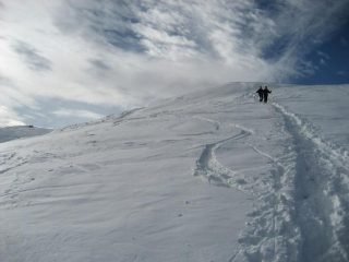due alpinisti più mattinieri o più veloci di noi