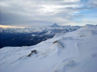 Vista sul Monviso.