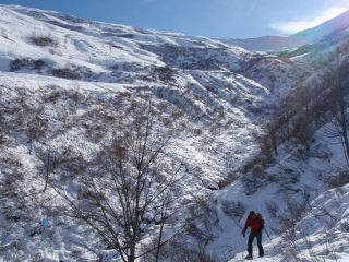 Il torrentello da attraversare