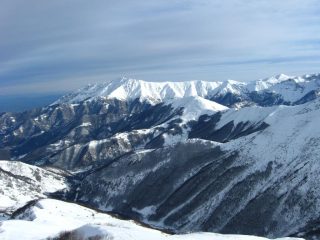 Val Vermenagna ben innevata.....