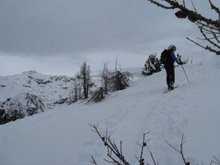 arrivo in cima