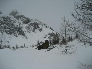 ingresso nella Valdeserta, alpe Valdeserta