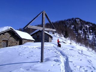 A sin. Alpi Leretta e a des. Punta Leretta