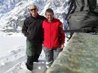 Autoscatto al rifugio Bonati