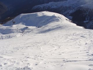 la dorsale di salita