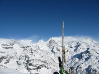 verso il massiccio del rosa