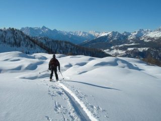 in discesa nei plateau superiori