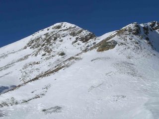 cresta sotto la punta