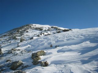 Dorsale verso la cima