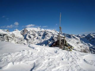 Il Rosa dalla cima