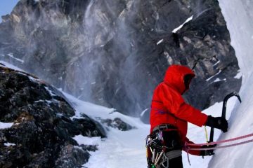 Alby alla base del pirmo risalto