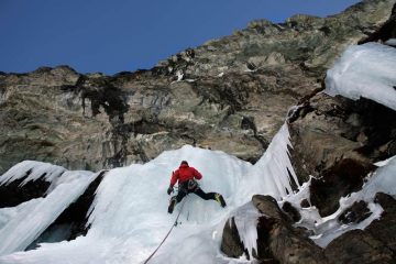 In Uscita sotto al grande strapiombo