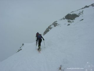 tratto finale..Nevica!!