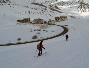 arrivo al colle Lautaret