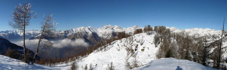 dai pressi della cima