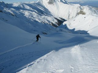 Discesa dal Ciotto Mieu