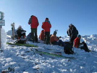 In vetta al Ciotto Mieu