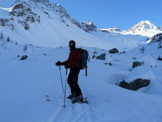 gelo e poca neve.. si torna indietro!