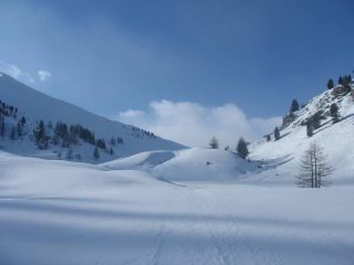 Verso il col Chabaud