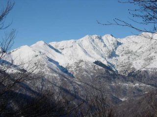 La costiera Arzola - Testona dalla cima