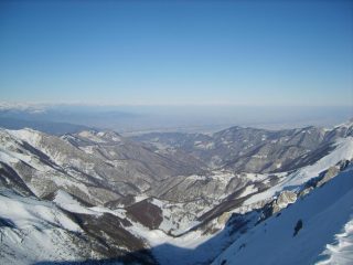 Vista sulla pianura