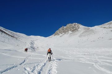 salendo verso il pianard