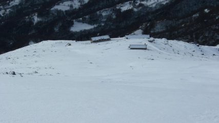 Pendii sopra gli alpeggi....