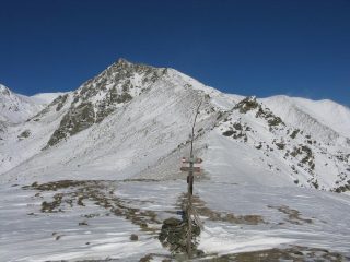 Il Monte Orsiera dal Colle della Roussa