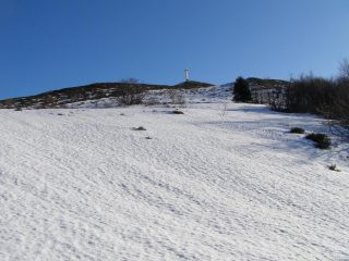 In vista della cima
