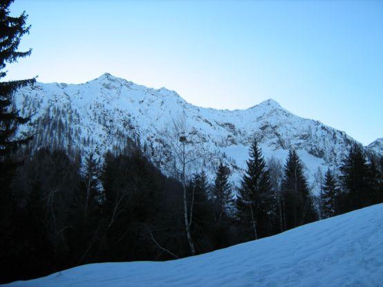 Pizzo Ragno e Pizzo Nona dal Versante N