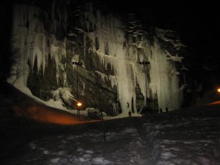 anfiteatro illuminato