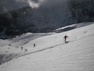 a salire un bel sole