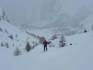 salendo verso Il Colletto