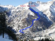 mappa percorso