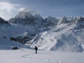 durante la salita