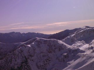 Quando dalle montagne si vede il mare.... 