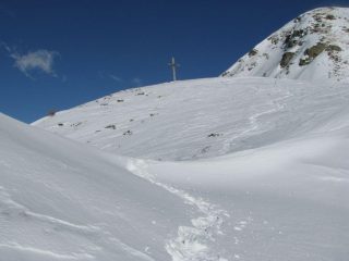 La croce del Colle di Giassit