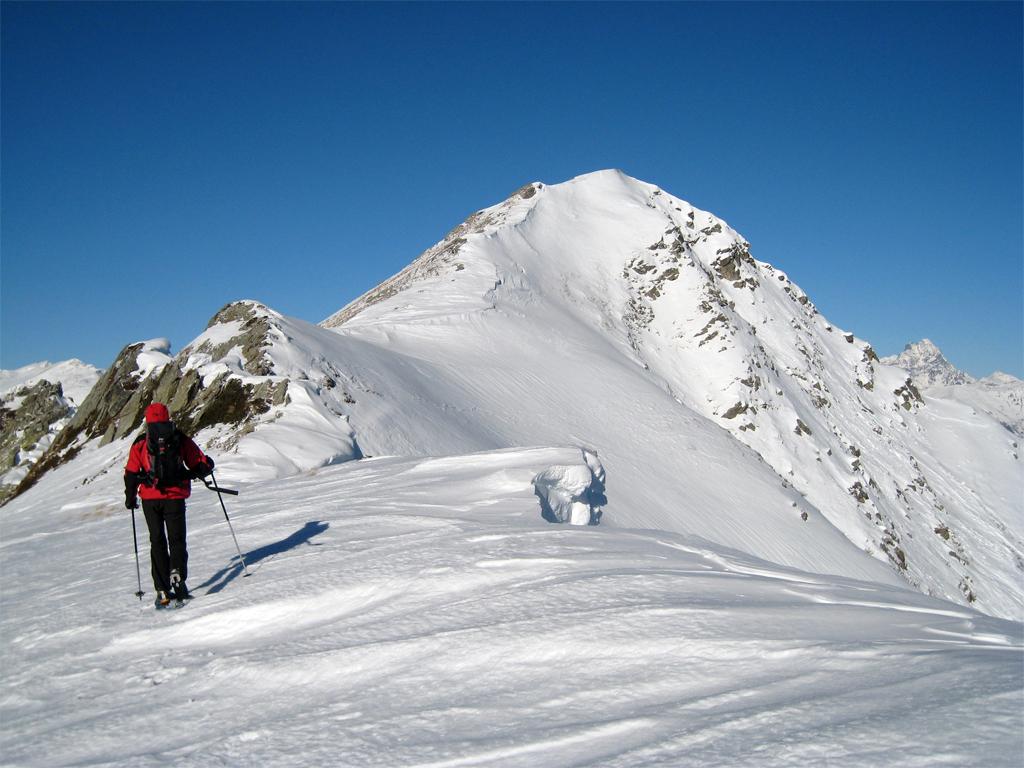 Verso la vetta del Gram